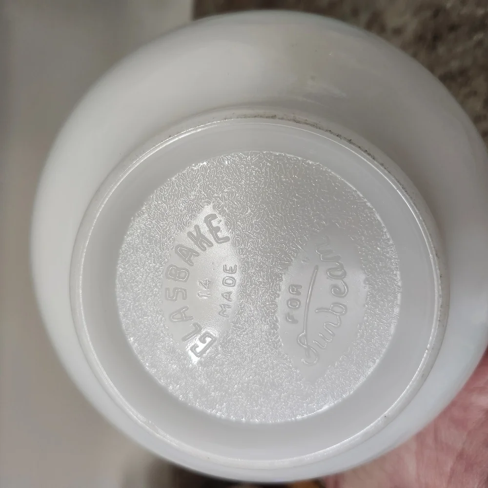 Vintage Glasbake‎ Mixing Bowl